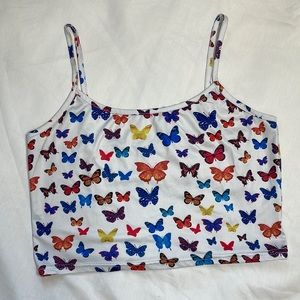 Butterfly Crop top